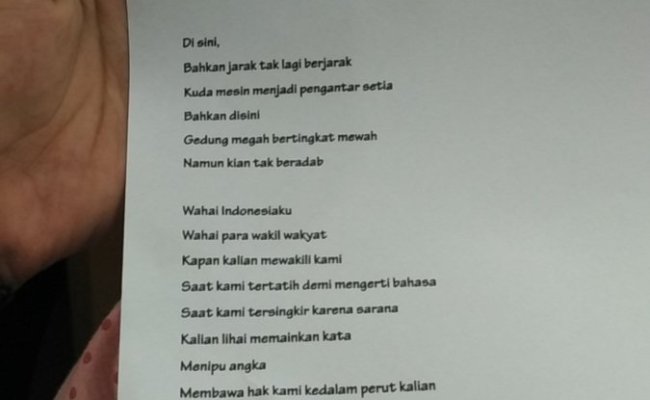 Detail Contoh Puisi Pendidikan 2 Bait Nomer 17