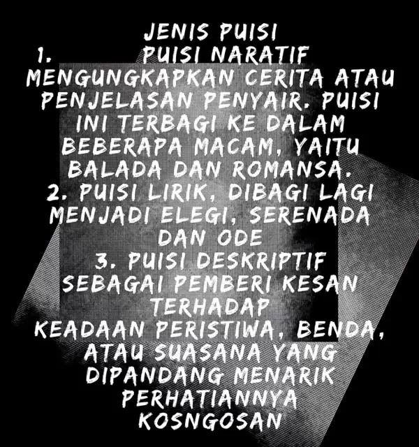Detail Contoh Puisi Pendidikan Nomer 48