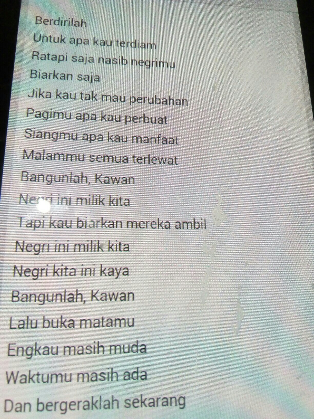 Detail Contoh Puisi Perjuangan Nomer 14