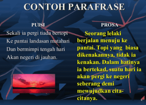 Detail Contoh Puisi Prosa Nomer 17