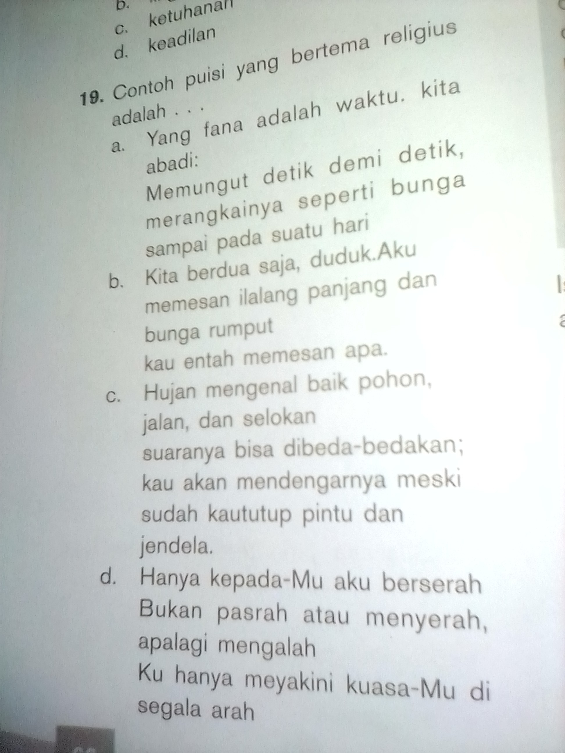 Detail Contoh Puisi Religi Nomer 2