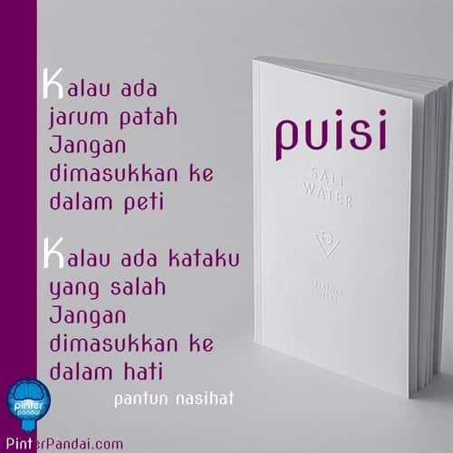 Detail Contoh Puisi Seloka Nomer 42