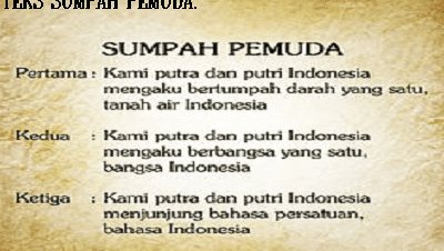 Detail Contoh Puisi Sumpah Pemuda Nomer 5