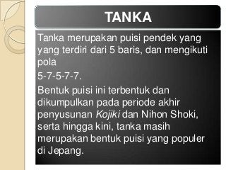 Detail Contoh Puisi Tanka Nomer 12