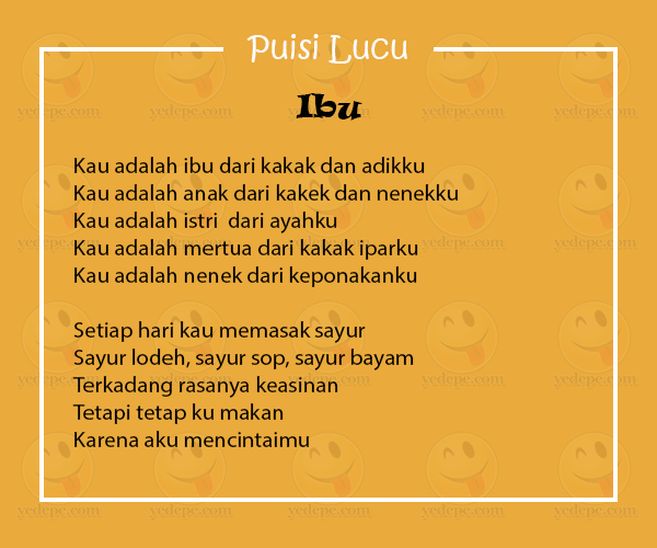 Detail Contoh Puisi Tentang Bunda Nomer 20