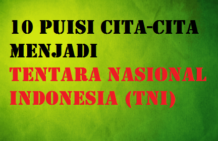 Detail Contoh Puisi Tentang Cita Cita Nomer 47