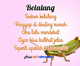 Detail Contoh Puisi Tentang Hewan Nomer 23
