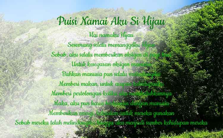 Detail Contoh Puisi Tentang Keindahan Alam Nomer 11