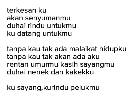 Detail Contoh Puisi Tentang Pengalaman Nomer 19