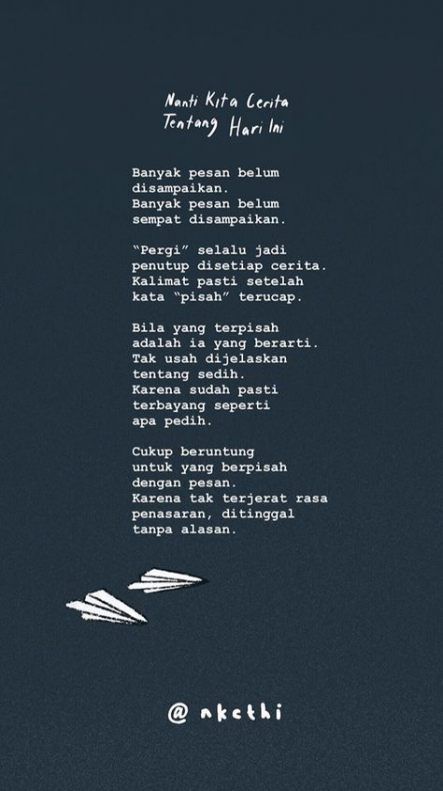 Detail Contoh Puisi Tentang Rindu Nomer 2