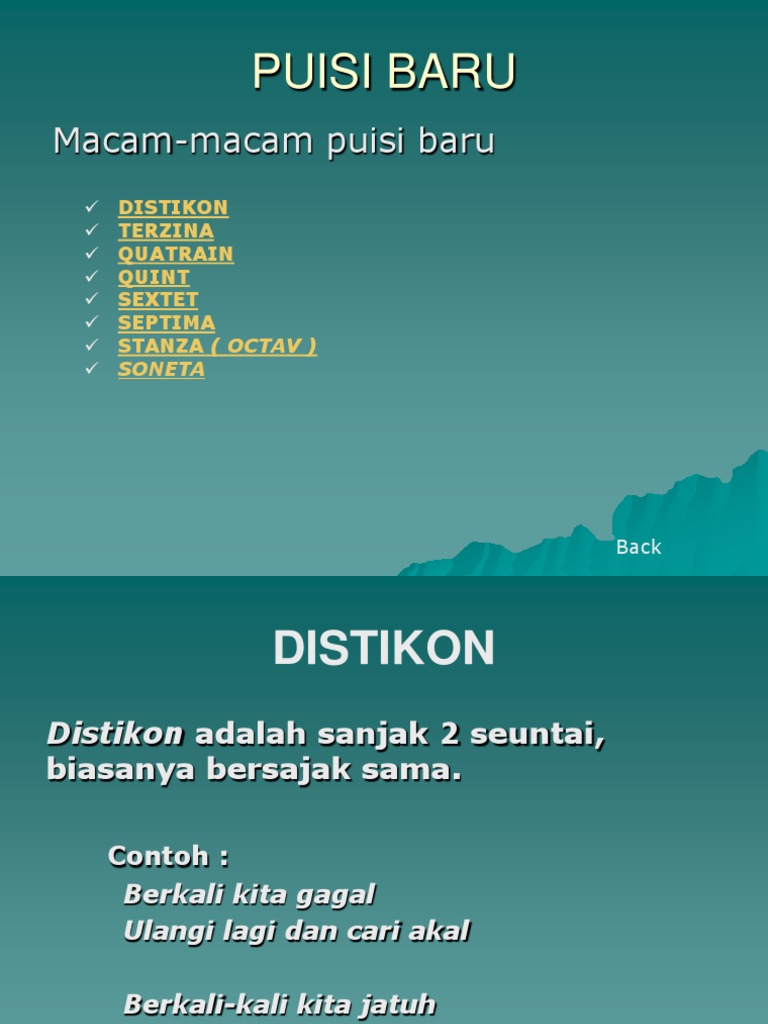 Detail Contoh Puisi Terzina Nomer 19