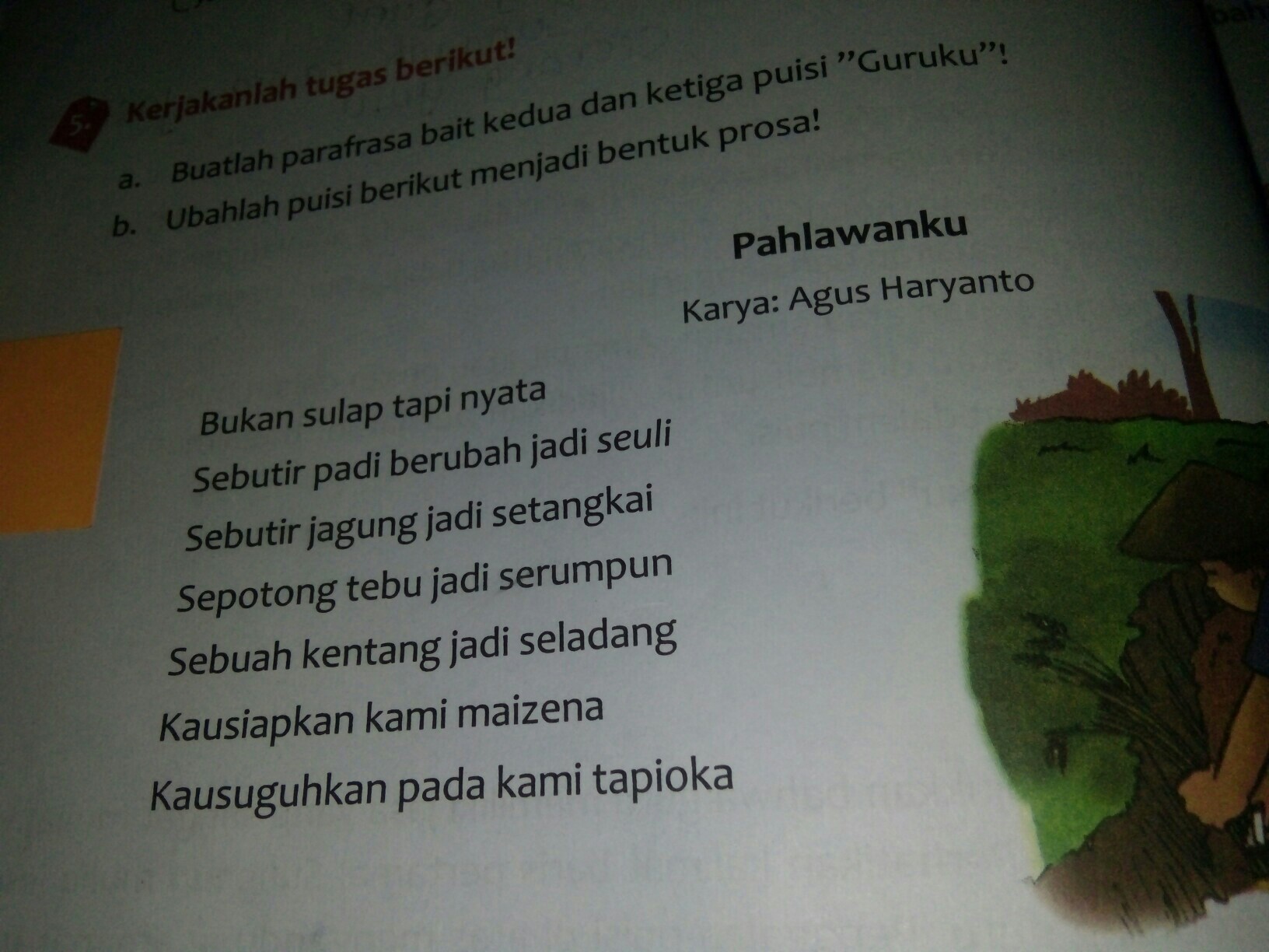 Detail Contoh Puisi Yang Sudah Di Parafrase Nomer 6