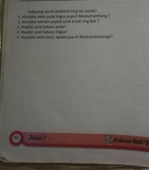 Detail Contoh Pupuh Maskumambang Bali Nomer 36