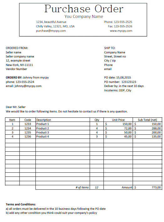 Detail Contoh Purchase Requisition Nomer 51