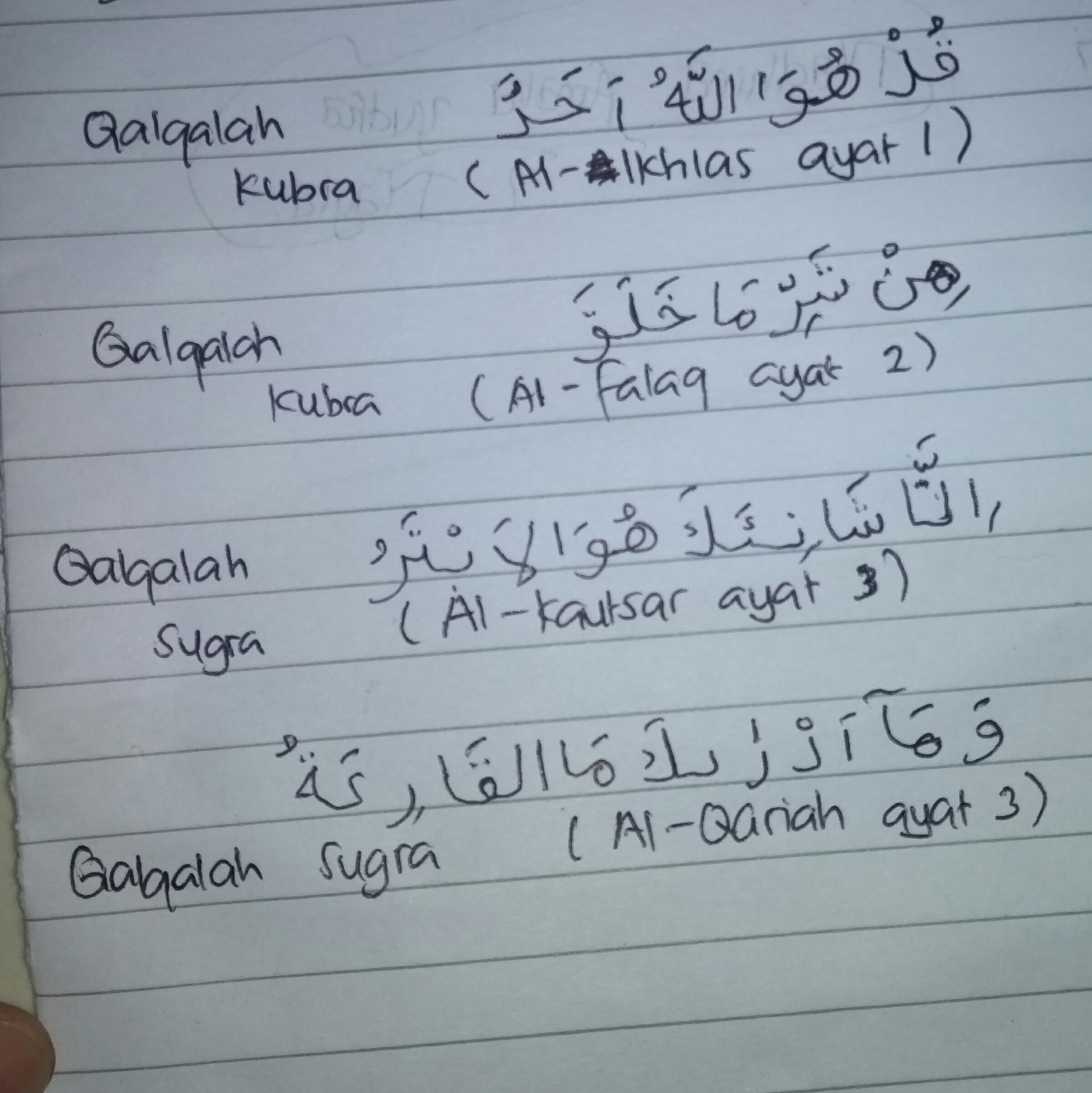 Detail Contoh Qalqalah Sugra Dalam Surat Al Baqarah Nomer 14