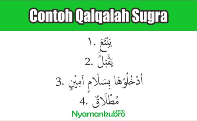 Detail Contoh Qalqalah Sugra Dalam Surat Al Baqarah Nomer 57