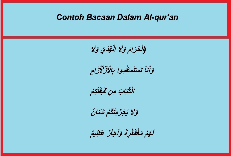 Detail Contoh Qalqalah Sugra Dalam Surat Al Baqarah Nomer 7