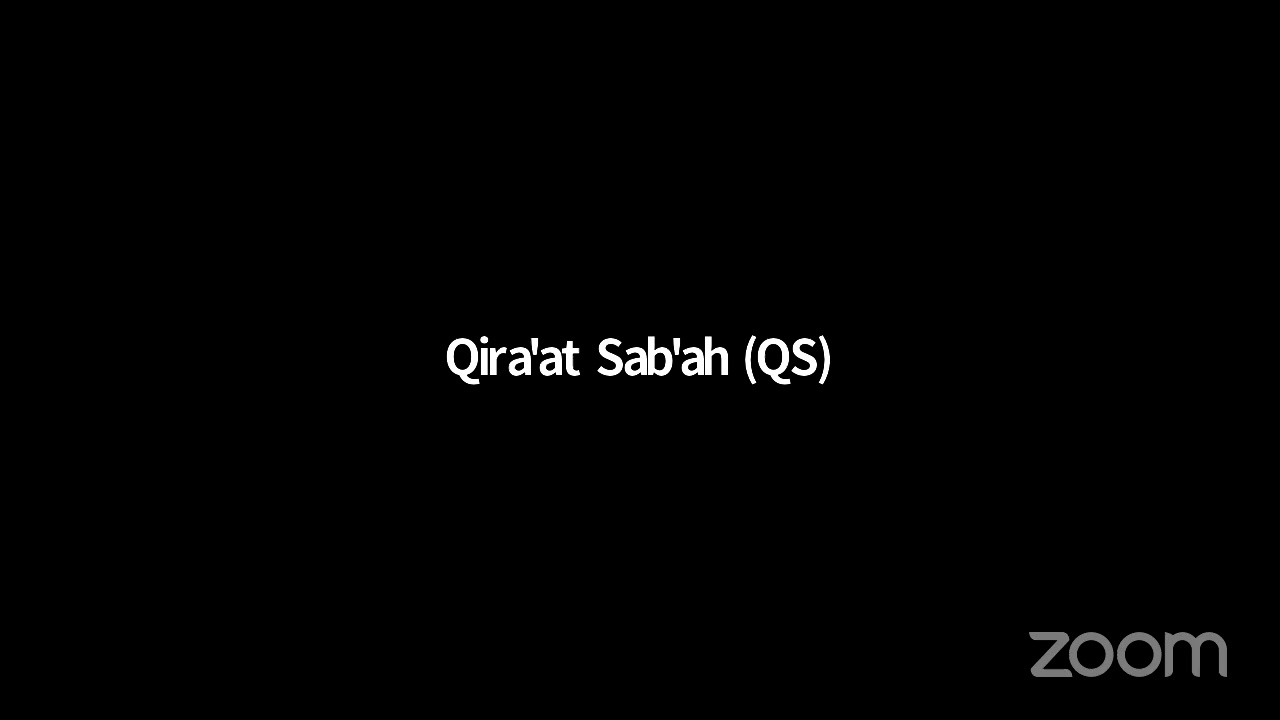 Detail Contoh Qiraat Sab Ah Nomer 52