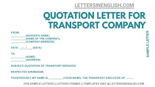 Detail Contoh Quotation Letter Nomer 22