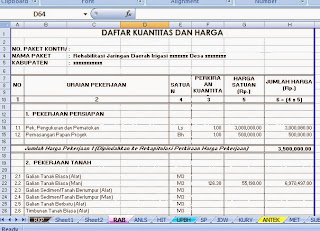 Detail Contoh Rab Bangunan 2020 Nomer 32