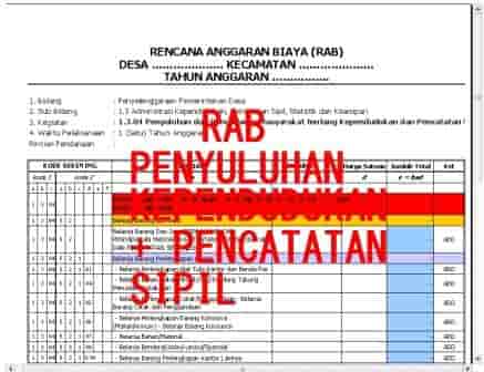 Detail Contoh Rab Kegiatan Nomer 52