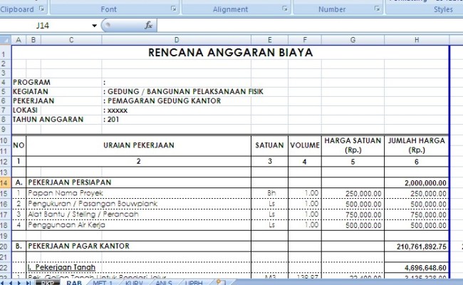 Detail Contoh Rab Pagar Tembok Nomer 32