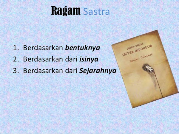 Detail Contoh Ragam Sastra Nomer 10