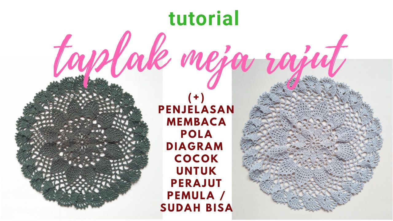 Detail Contoh Rajutan Taplak Meja Nomer 12