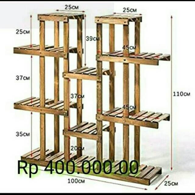 Detail Contoh Rak Bunga Dari Kayu Nomer 51