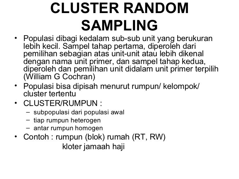 Detail Contoh Random Sampling Nomer 30