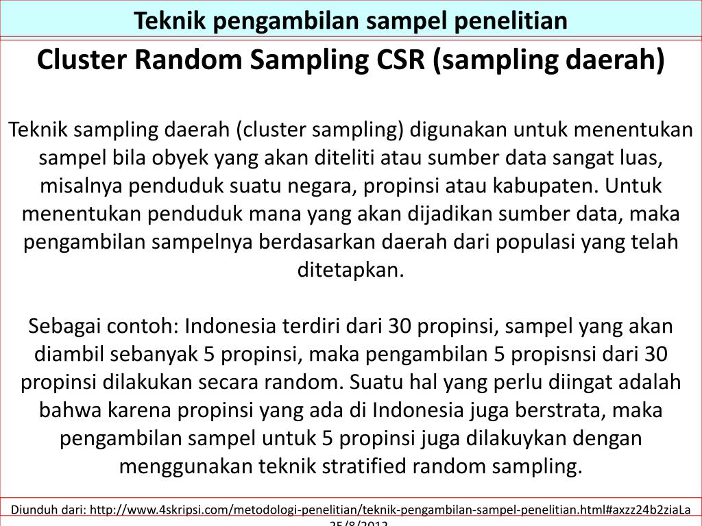 Detail Contoh Random Sampling Nomer 32