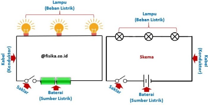 Detail Contoh Rangkaian Lampu Seri Nomer 17
