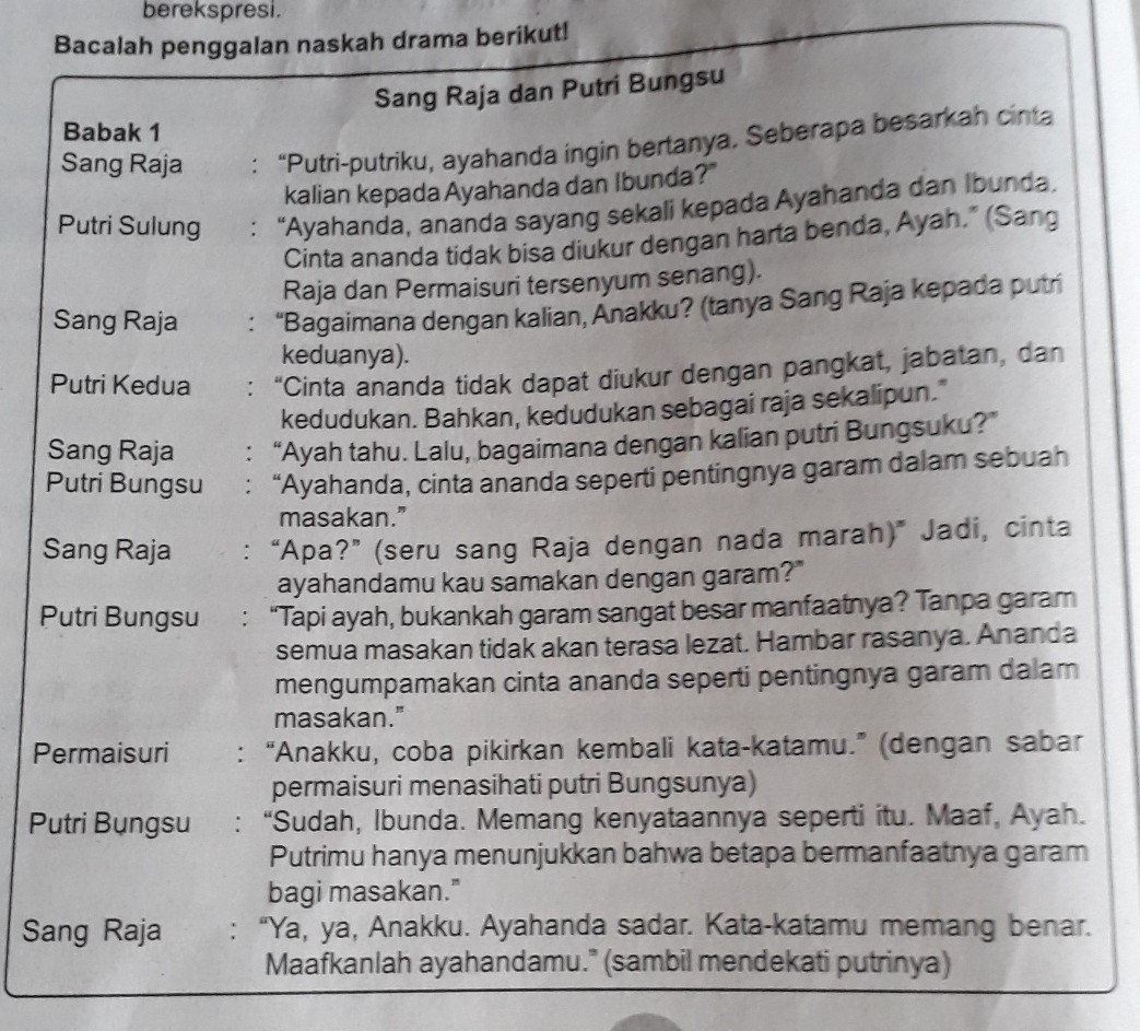 Detail Contoh Rangkuman Cerita Nomer 24