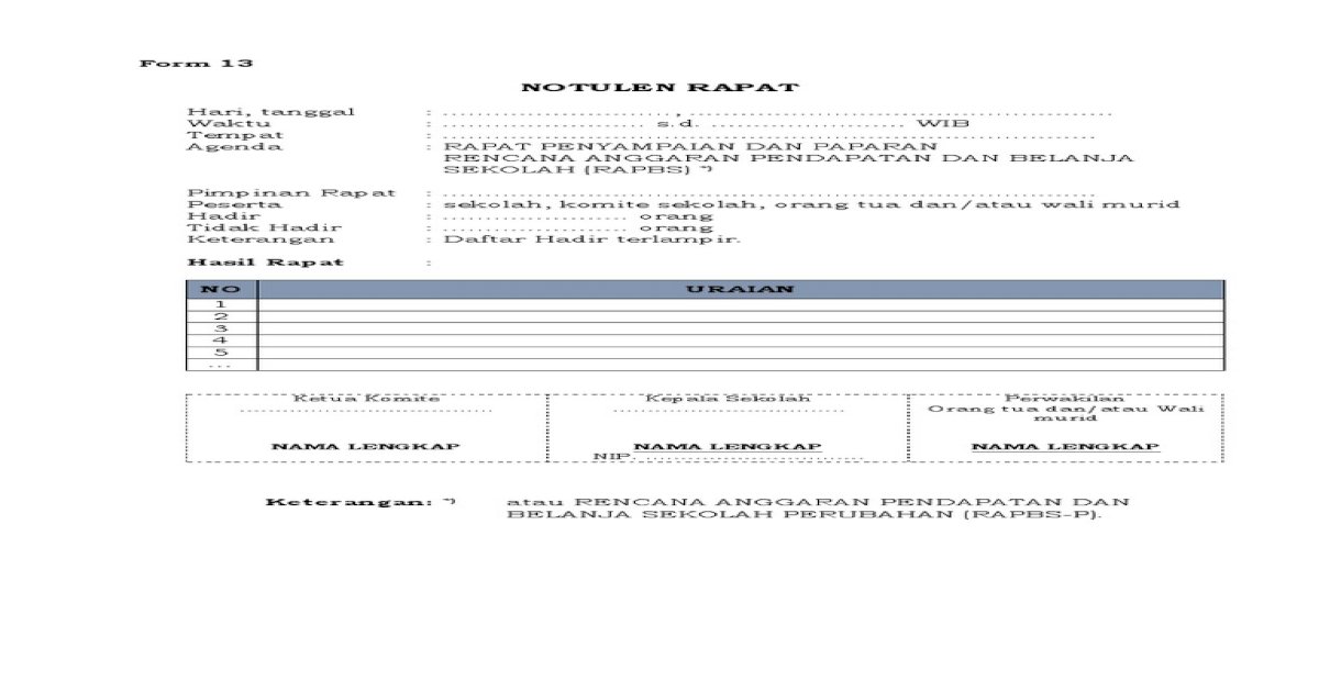 Detail Contoh Rapbs Sd Nomer 29