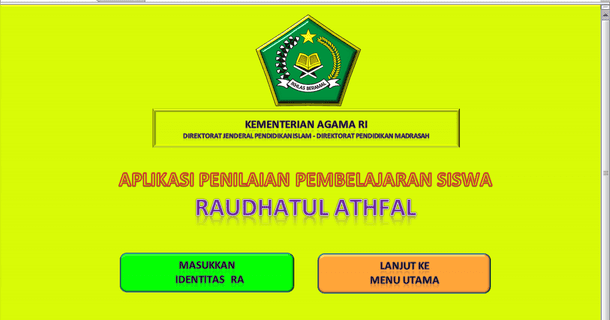 Detail Contoh Raport Raudhatul Athfal Nomer 11