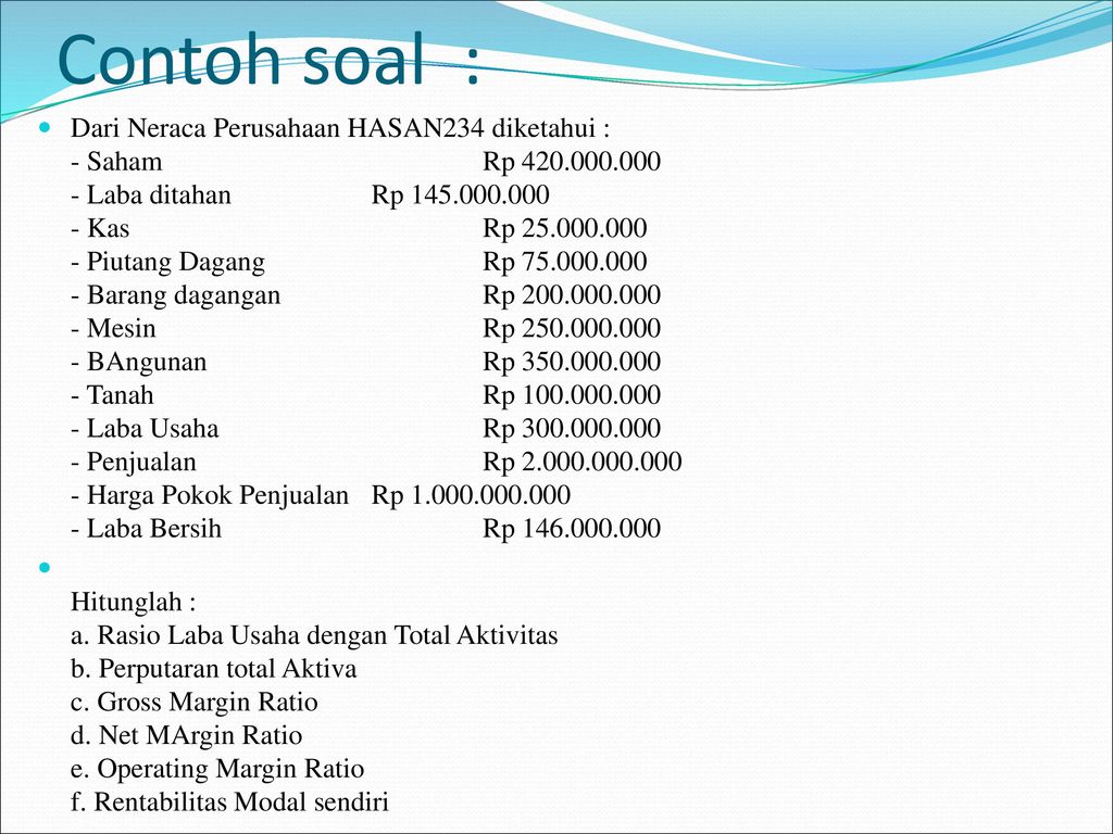 Detail Contoh Rasio Aktivitas Nomer 17