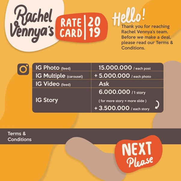 Detail Contoh Rate Card Selebgram Nomer 28