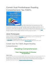 Detail Contoh Reading Text Nomer 10