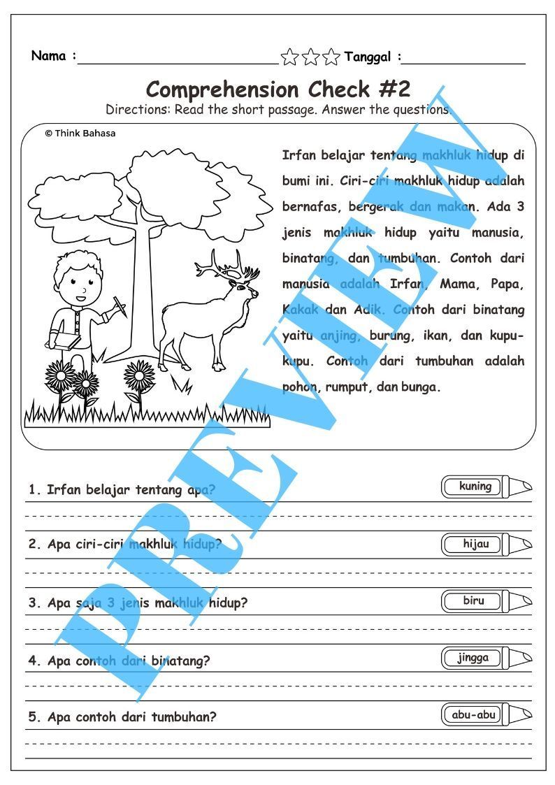 Detail Contoh Reading Text Nomer 6