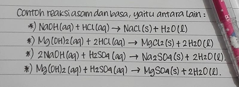 Detail Contoh Reaksi Asam Basa Nomer 12
