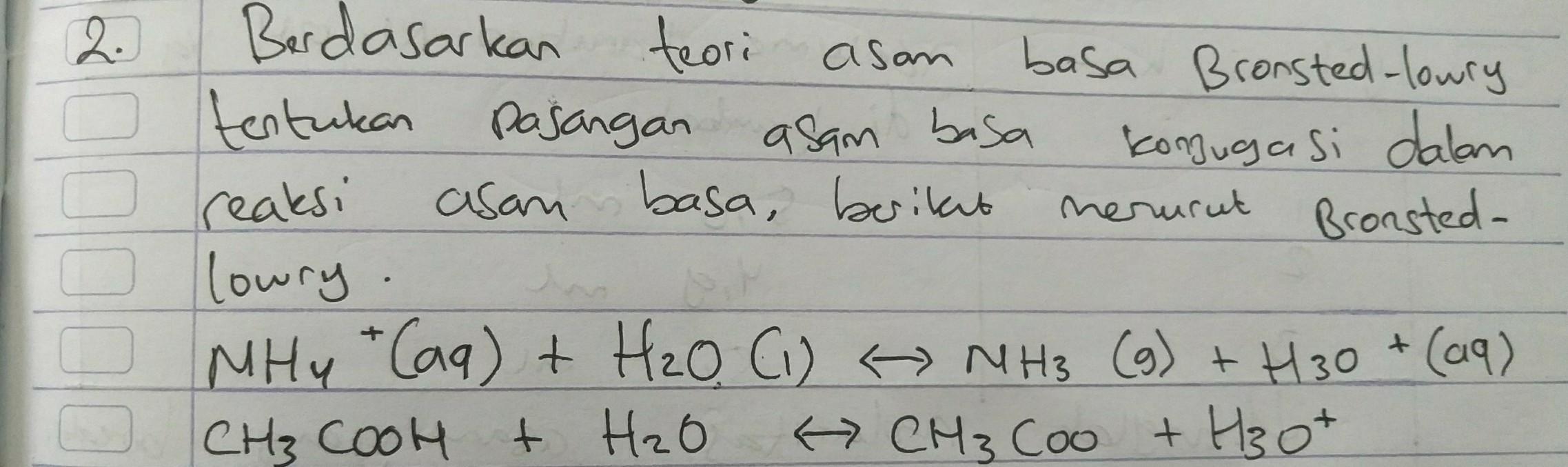 Detail Contoh Reaksi Asam Basa Nomer 34