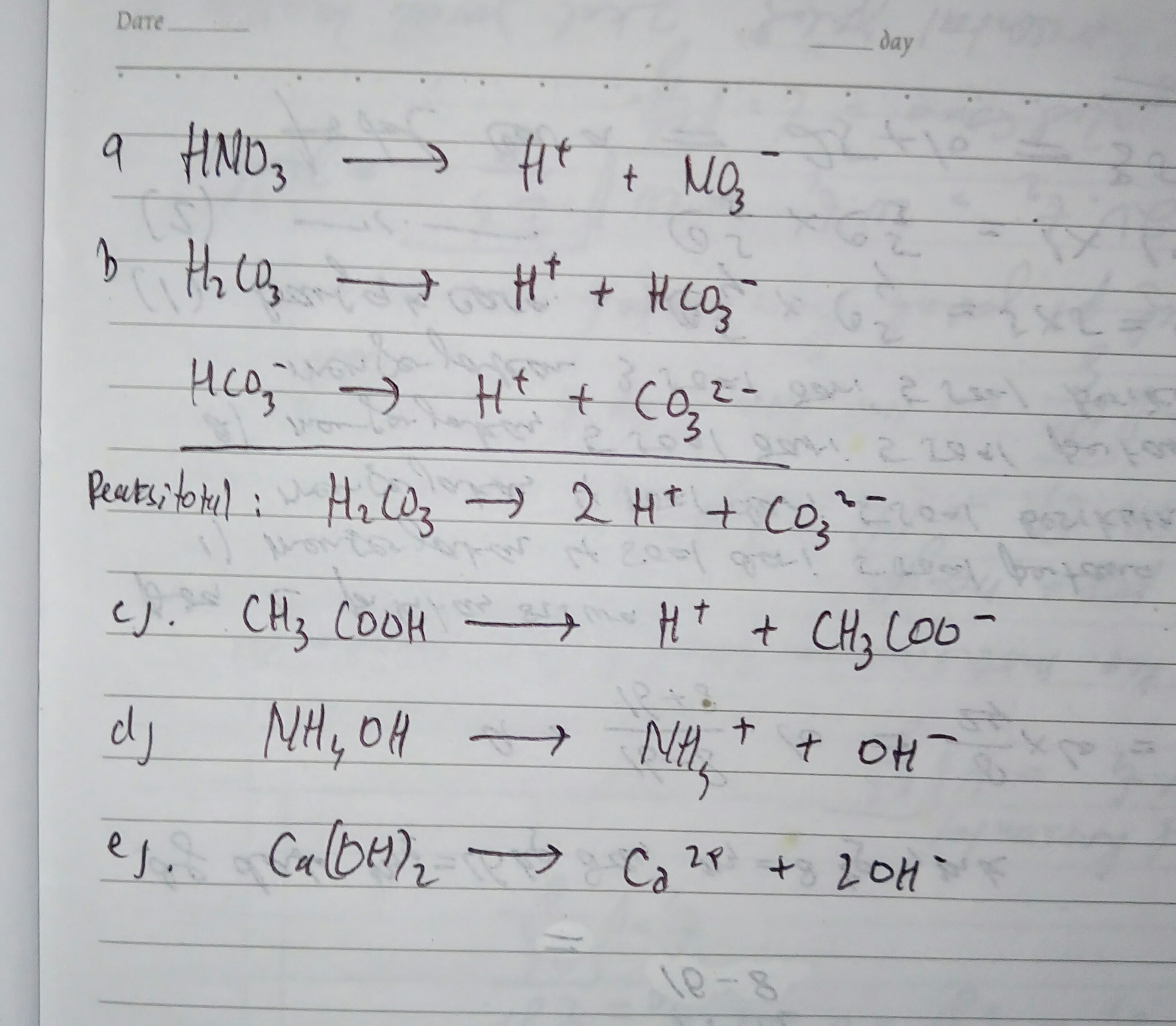 Detail Contoh Reaksi Ionisasi Nomer 16