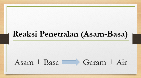 Detail Contoh Reaksi Penetralan Nomer 15