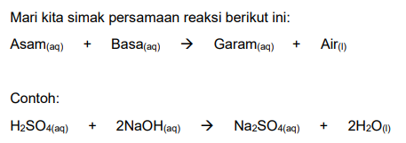 Detail Contoh Reaksi Penetralan Nomer 21