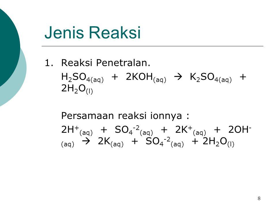 Detail Contoh Reaksi Penetralan Nomer 7