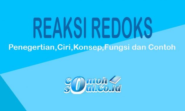 Detail Contoh Reaksi Reduksi Nomer 48