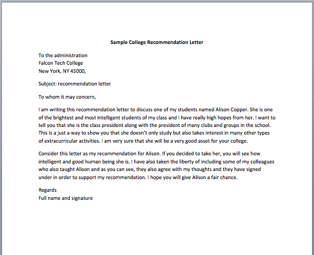 Detail Contoh Recommendation Letter For Scholarship Nomer 49