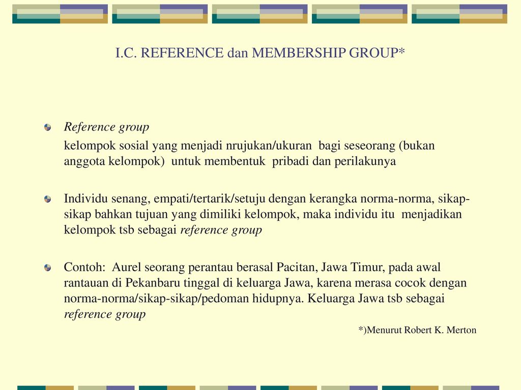 Detail Contoh Reference Group Nomer 10