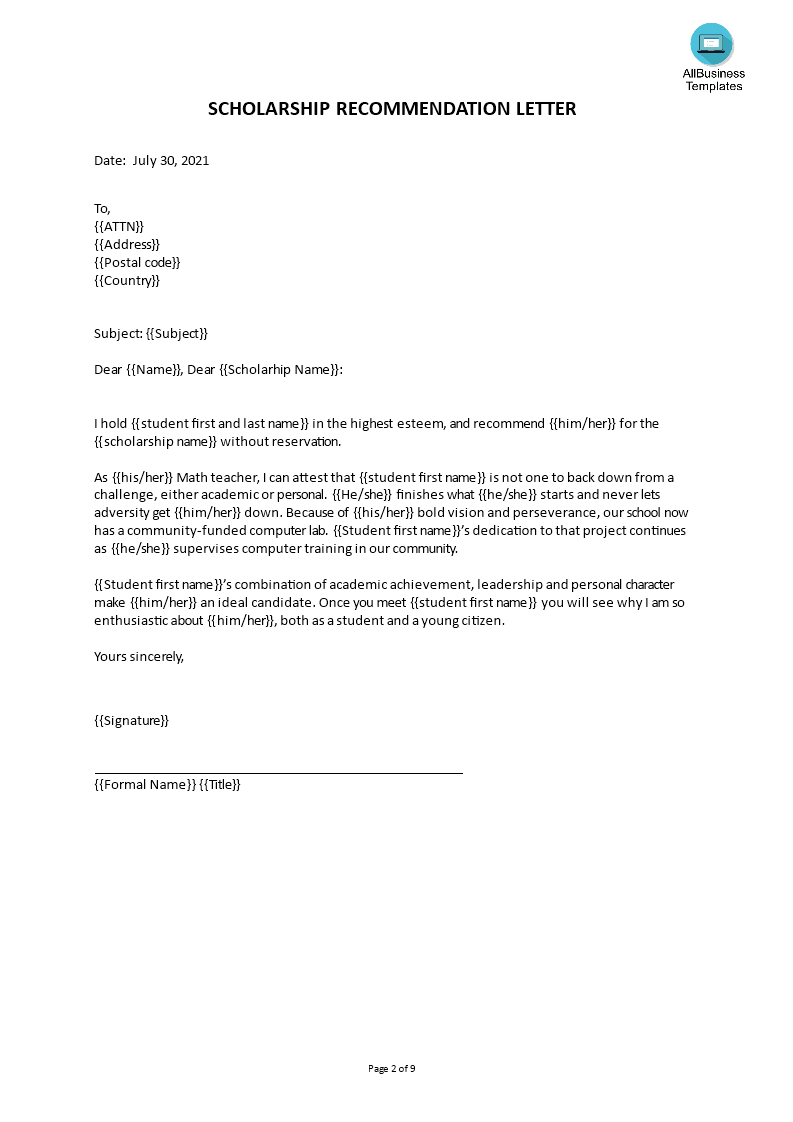 Detail Contoh Reference Letter Nomer 12