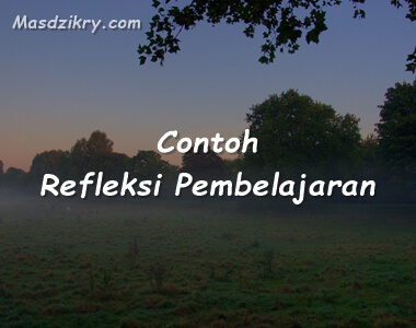 Detail Contoh Refleksi Singkat Nomer 18